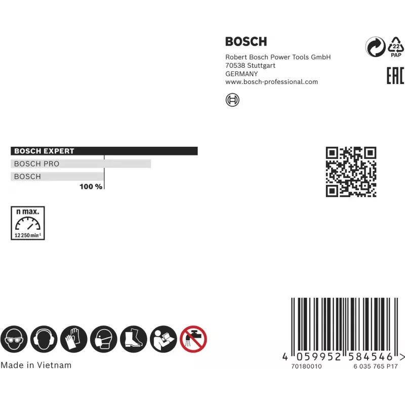 Bosch 2 608 901 391 rotačný nástroj brúsny/rezný kotúč