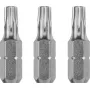 Bity do skrutkovača KWB 121230 3 kusy Torx T30 25 mm
