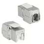 ACT Keystone zásuvka RJ45 CAT6A chránená bez nástroja s krytkou proti prachu
