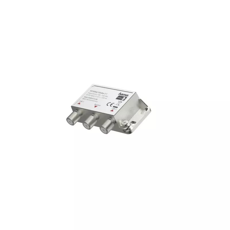 Hama 00205289 SAT prepínač DiSEqC 2-1