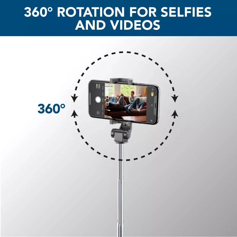 Cellularline Freedom - univerzálny statív Bluetooth® selfie tyč