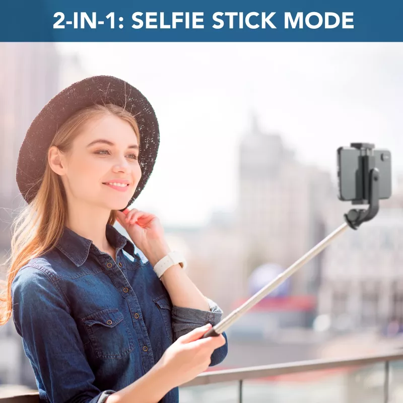 Cellularline Freedom - univerzálny statív Bluetooth® selfie tyč