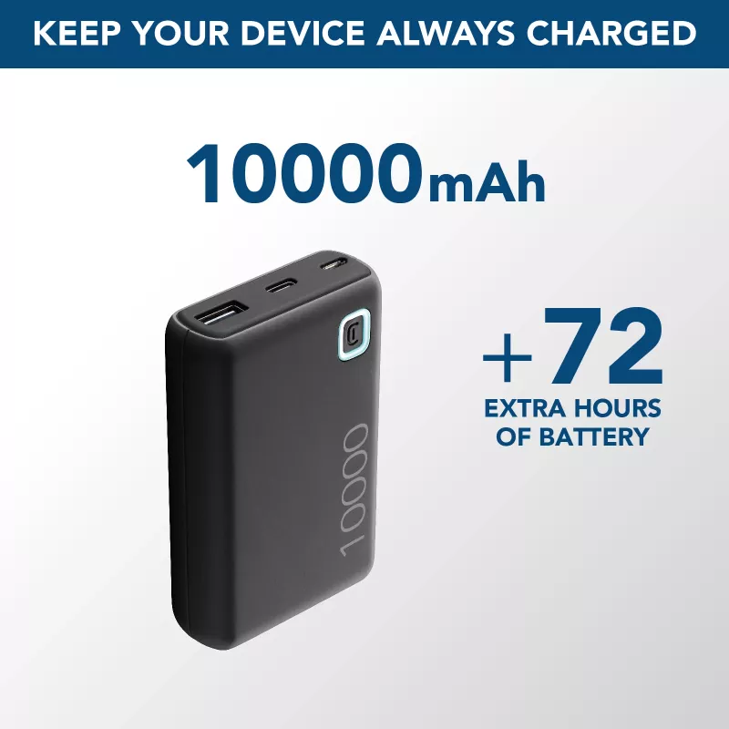 Cellularline Powerbank ESSENCE 10000 10000mAh prenosná nabíjačka