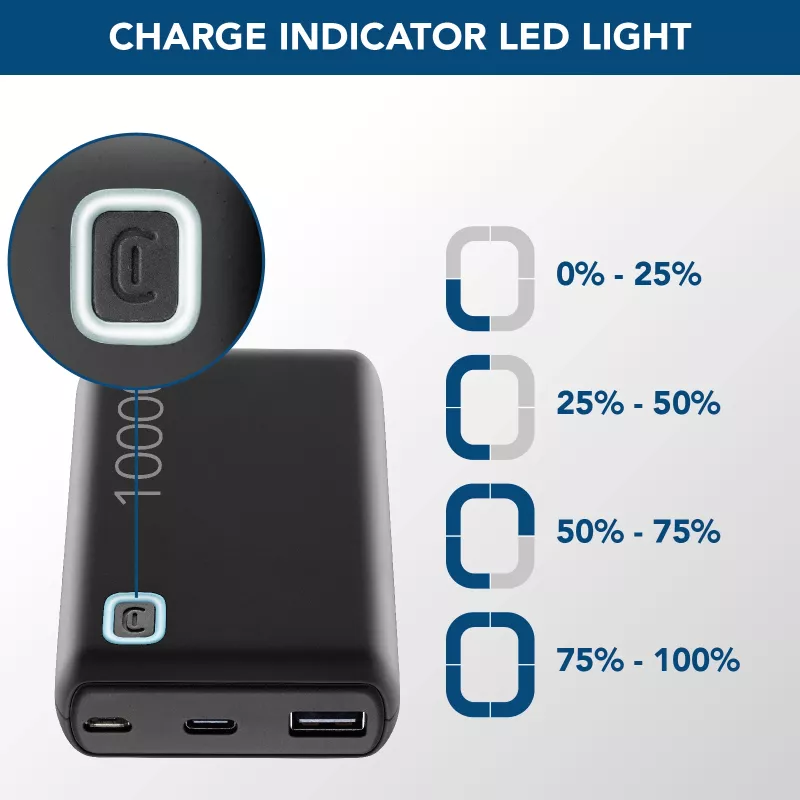 Cellularline Powerbank ESSENCE 10000 10000mAh prenosná nabíjačka