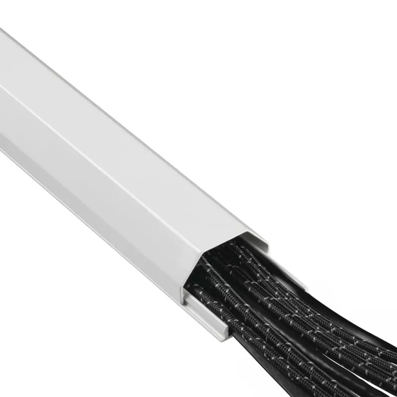 Hama 00220989 organizér káblov univerzálny káblový kanál biely 1 ks