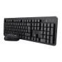 Trust TKM-360 klávesnica myš súčasťou balenia kancelária RF Wireless QWERTZ nemecká čierna