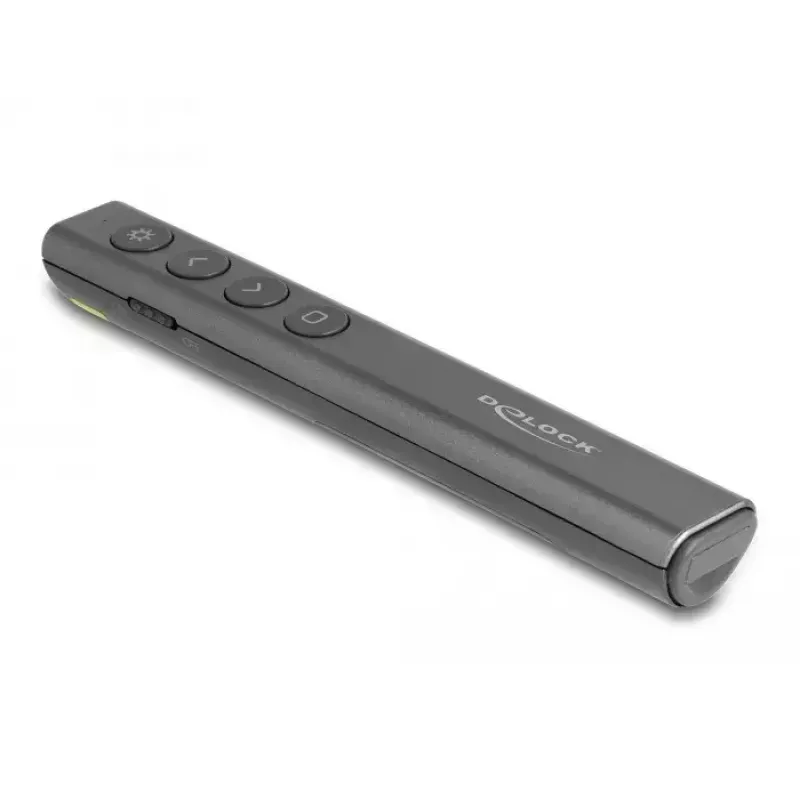 DeLOCK USB laserový presenter bezdrôtový USB RF diaľkový ovládač červený laserový ukazovateľ