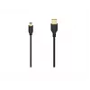 Hama 00074262 USB kábel USB 2.0 0,75 m USB A Mini-USB B čierny