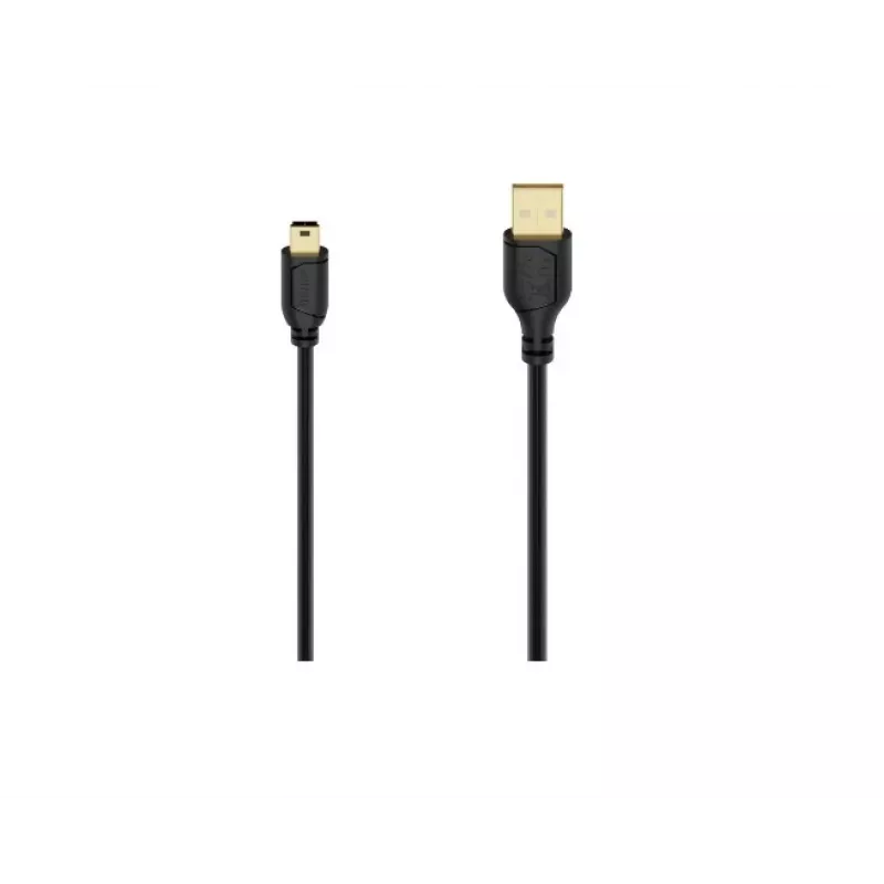 Hama 00074262 USB kábel USB 2.0 0,75 m USB A Mini-USB B čierny