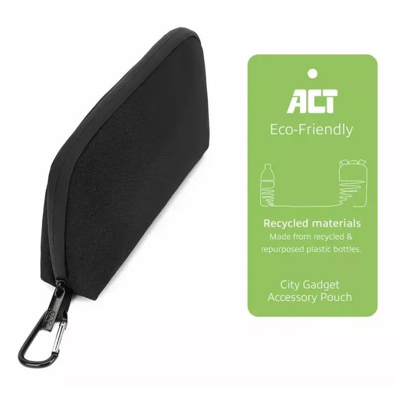 ACT City Accessory cestovný organizér, vyrobený z recyklovaných plastových fliaš