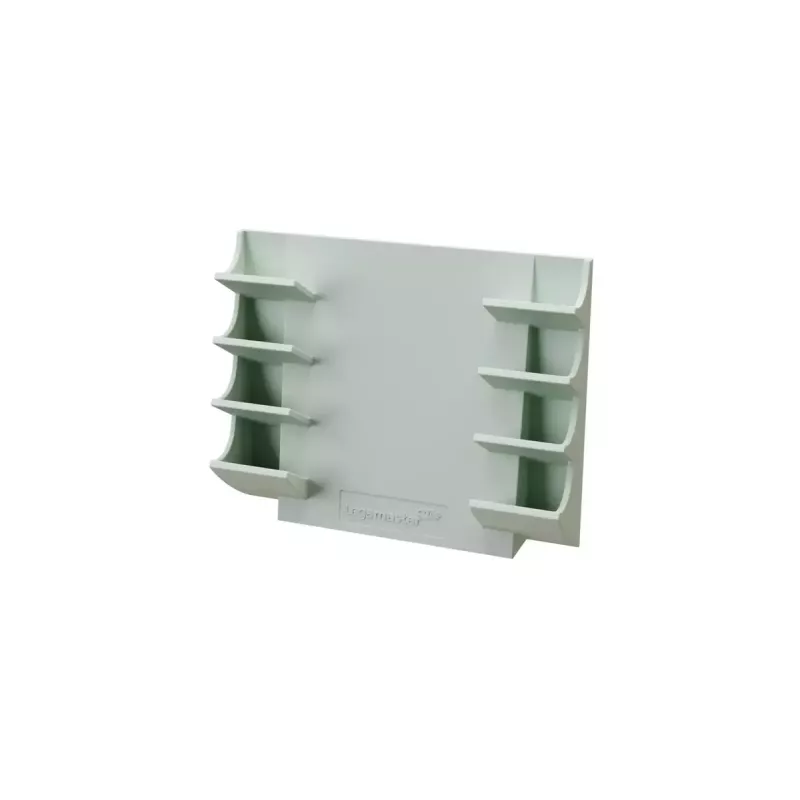 Držiak na fixky pre sklenenú tabuľu Legamaster, šalviovo zelený, plast, 156 g