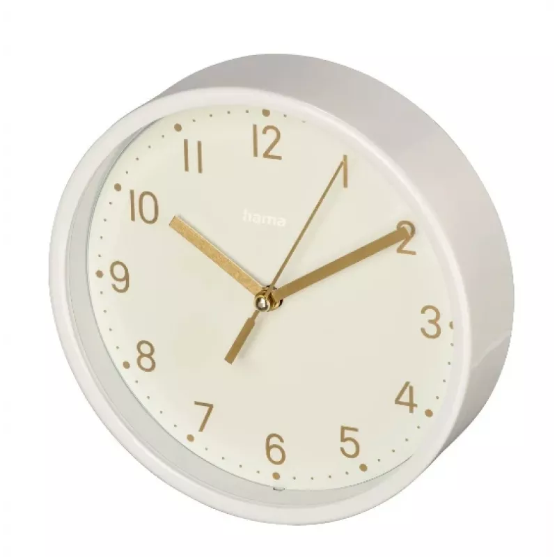 Hama 00185869 Nástenné/stolné hodiny Analógové hodiny okrúhle biele