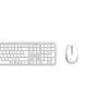 Hama WKM-550 00173066 súprava klávesnice a myši pre viac zariadení, bezdrôtová, RF + Bluetooth, QWERTZ nemecká, biela
