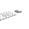 Hama WKM-550 00173066 súprava klávesnice a myši pre viac zariadení, bezdrôtová, RF + Bluetooth, QWERTZ nemecká, biela