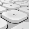 Hama WKM-550 00173066 súprava klávesnice a myši pre viac zariadení, bezdrôtová, RF + Bluetooth, QWERTZ nemecká, biela