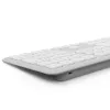 Hama WKM-550 00173066 súprava klávesnice a myši pre viac zariadení, bezdrôtová, RF + Bluetooth, QWERTZ nemecká, biela