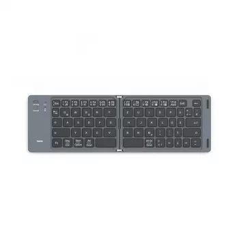 Hama Travel 450 QWERTZ nemecká Bluetooth čierna, tmavosivá