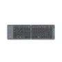 Hama Travel 450 QWERTZ nemecká Bluetooth čierna, tmavosivá