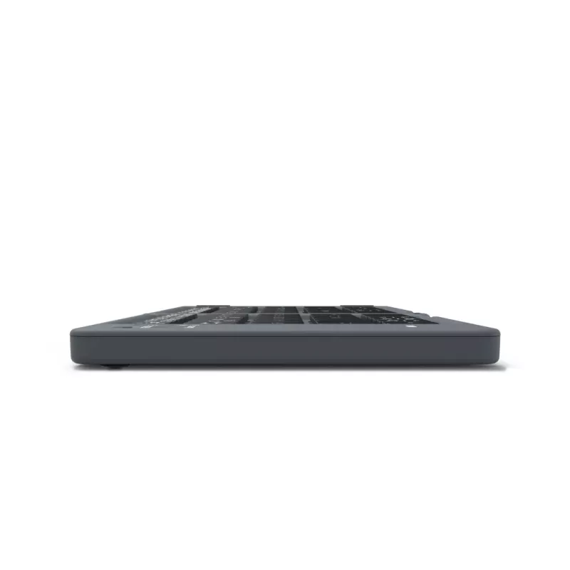 Hama Travel 450 QWERTZ nemecká Bluetooth čierna, tmavosivá