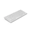 Hama Travel 400 QWERTZ nemecká Bluetooth sivá, biela