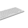 Hama Travel 400 QWERTZ nemecká Bluetooth sivá, biela