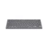 Hama Travel 400 QWERTZ nemecká Bluetooth čierna, tmavosivá