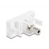 DeLOCK modul Easy 45 3,5 mm 3-pinová jack zásuvka na zásuvku, biely (90848)