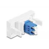 Vláknový adaptér DeLOCK 90847 LC Single-mode 1 ks modrý biely
