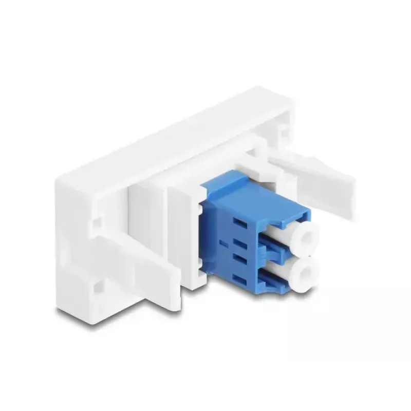 Vláknový adaptér DeLOCK 90847 LC Single-mode 1 ks modrý biely