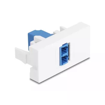 Vláknový adaptér DeLOCK 90847 LC Single-mode 1 ks modrý biely