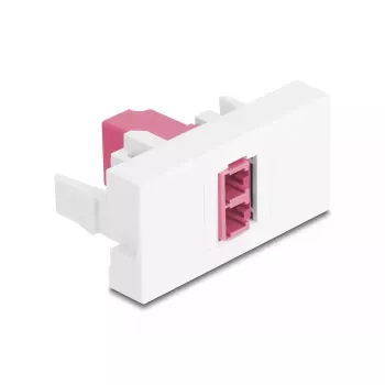 Vláknový adaptér DeLOCK 90846 LC Multi-mode 1 ks fialový biely