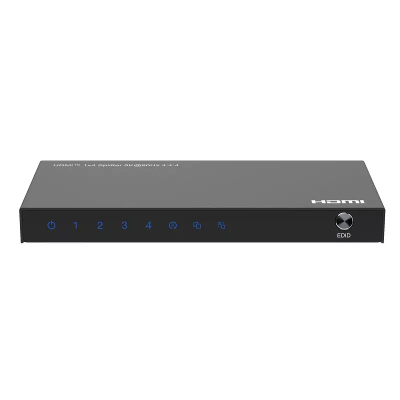 HDMI rozbočovač MicroConnect MC-HDMISPLITTER0104-8K 4K 60Hz