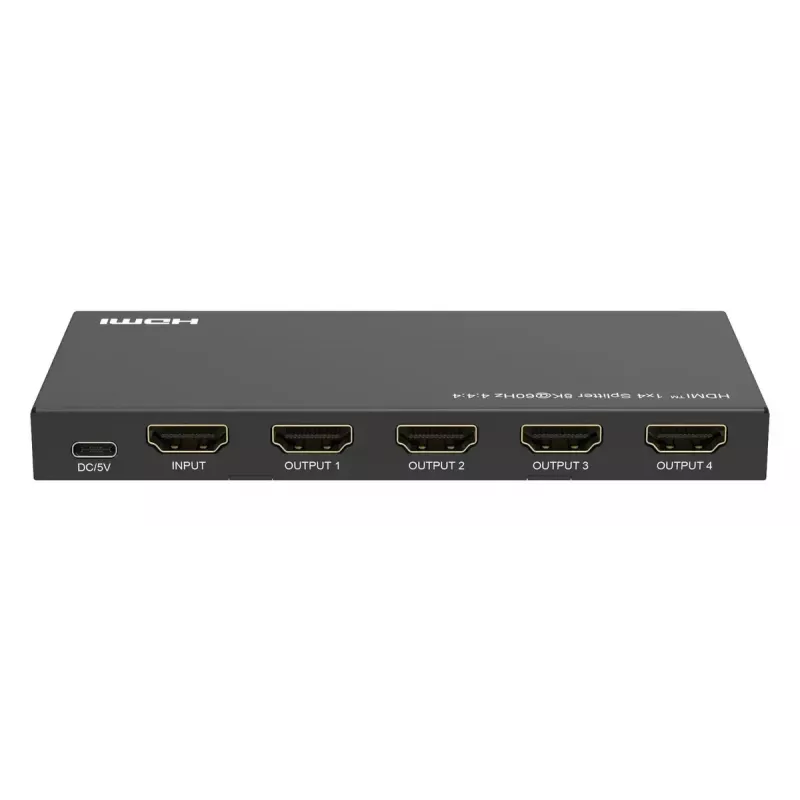 HDMI rozbočovač MicroConnect MC-HDMISPLITTER0104-8K 4K 60Hz
