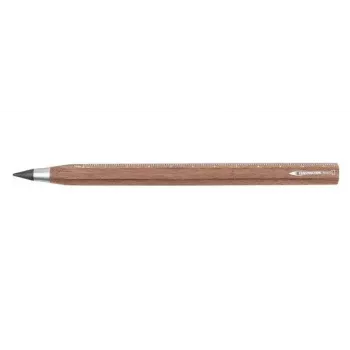 Mechanická mikrotužka TROIKA CONSTRUCTION ENDLESS WALNUT HB hnedá kov drevo