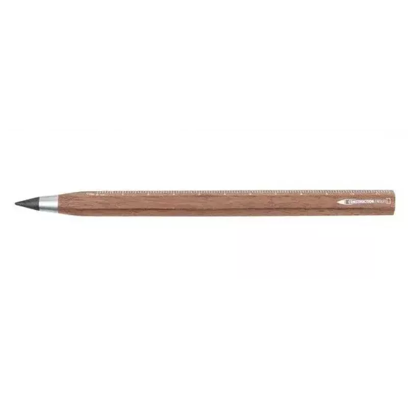 Mechanická mikrotužka TROIKA CONSTRUCTION ENDLESS WALNUT HB hnedá kov drevo