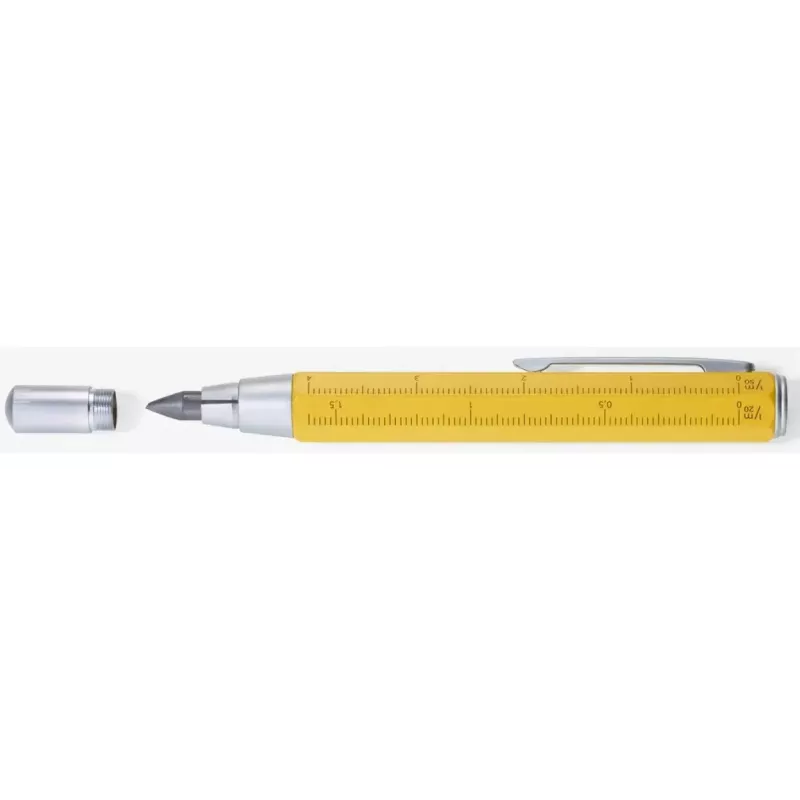 Mechanická ceruzka TROIKA ZIMMERMANN 5,6 mm HB žltá mosadz