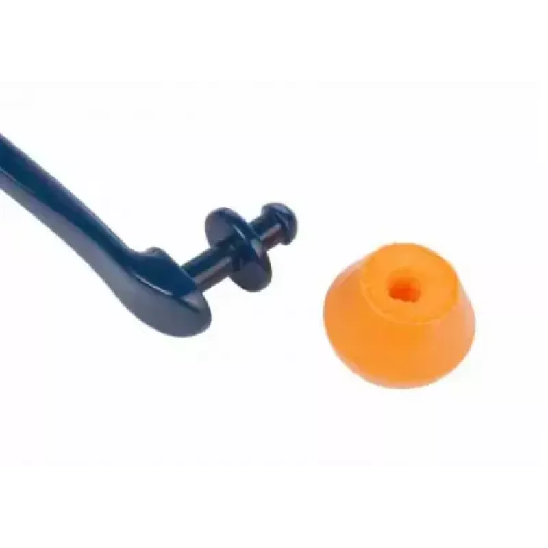 3M 1310 chránič sluchu s oblúkom, modrý oblúk, oranžové štuple