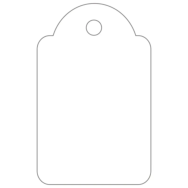 Etikety APLI 00390 500 kusov biela obdĺžnik 2,2x3,5 cm