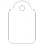 APLI 07009 nelepiacе etikety 200 kusov biela obdĺžnik 1,5x2,4 cm