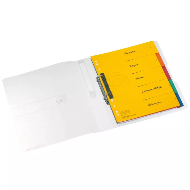 Krúžkový blok Herlitz 11205770 transparentný