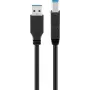 USB 3.0 kábel Goobay 95721 0,25 m čierny