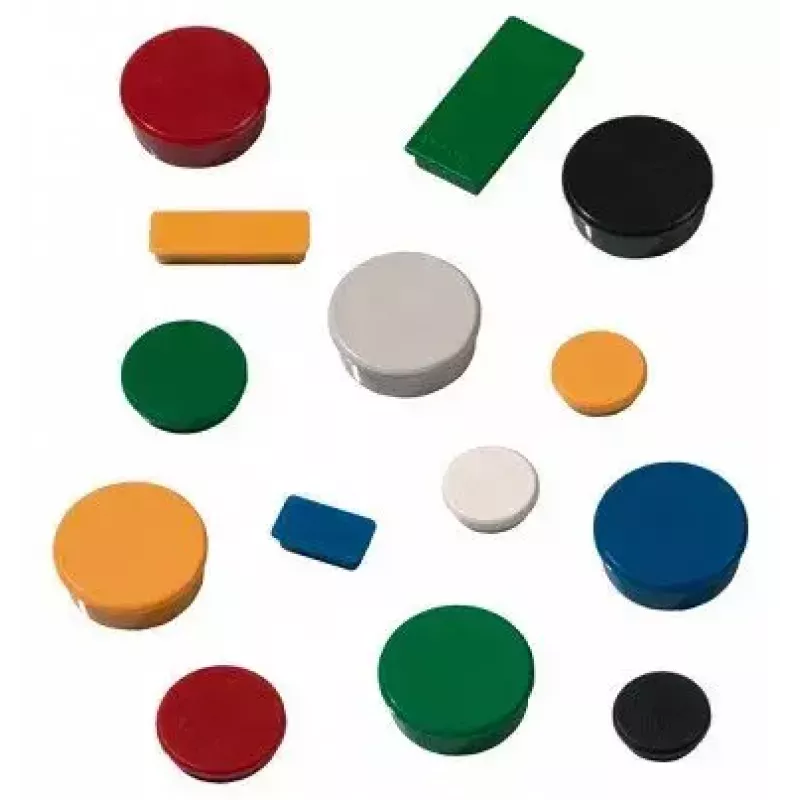Franken HMS36 04 okrúhle magnety 38 mm, žlté, 10 ks