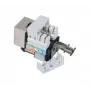 Keystone modul Tecline 272850 plochý čierny RJ-45