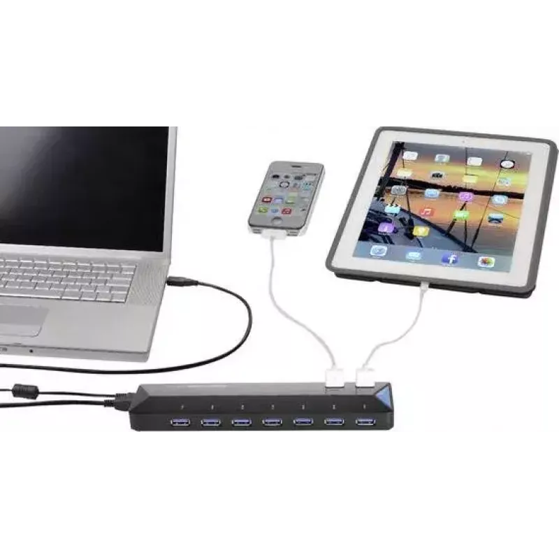 Rozbočovač rozhraní USB 3.2 Gen 1 Renkforce RF-3806034