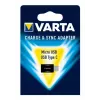 Kábel Varta 57945101401 Micro USB USB Type-C čierny