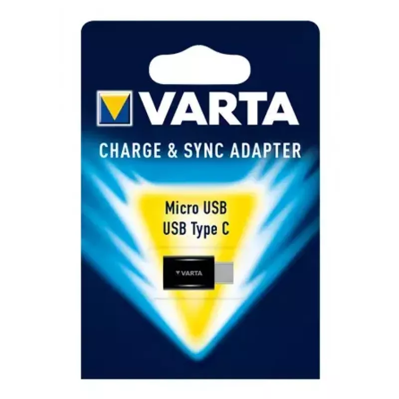 Kábel Varta 57945101401 Micro USB USB Type-C čierny