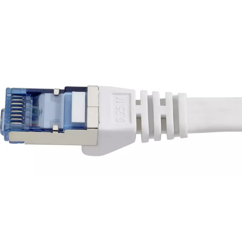 Sieťový kábel Renkforce RF-4149840 Cat6a U/FTP 1m sivý