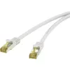 Sieťový kábel Renkforce RF-4149864 Cat6a 1m sivý