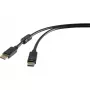 DisplayPort kábel Renkforce RF-4212201 1,8 m čierny