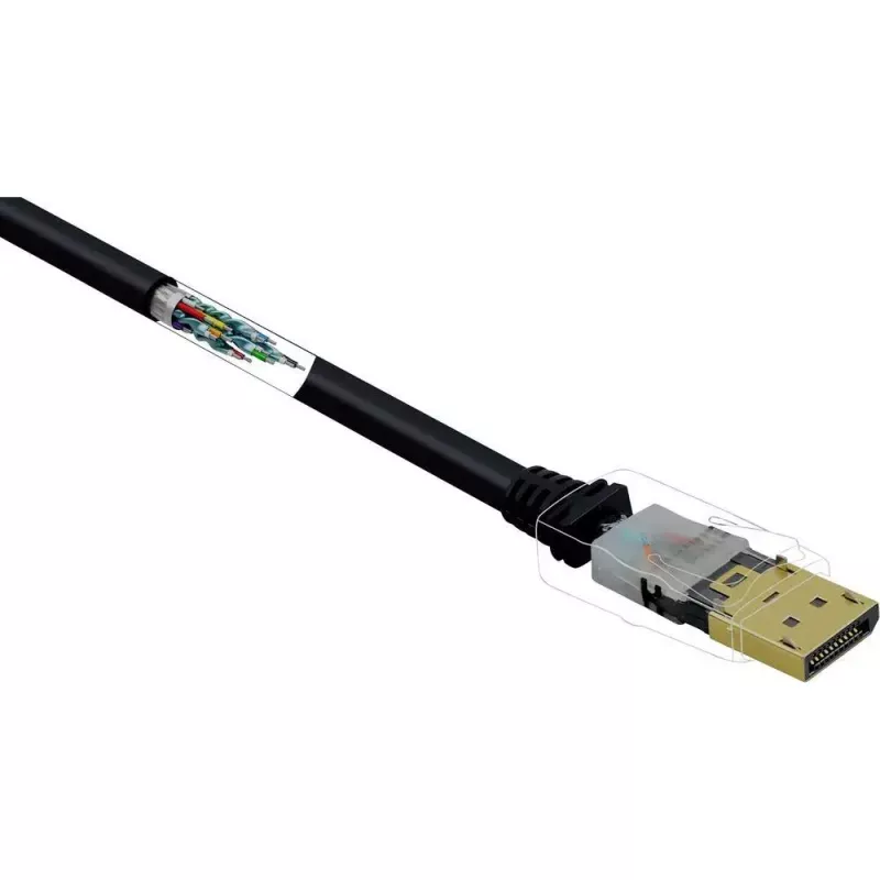 DisplayPort kábel Renkforce RF-4212204 3 m čierny